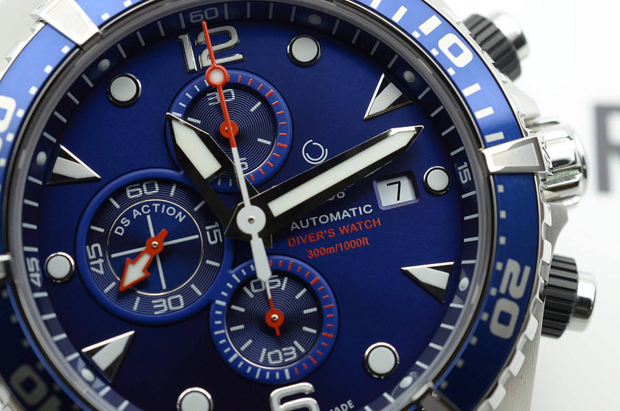 Часы Certina DS Action Diver Chronograph Automatic C032.427.11.041.00 — Швейцария, механические