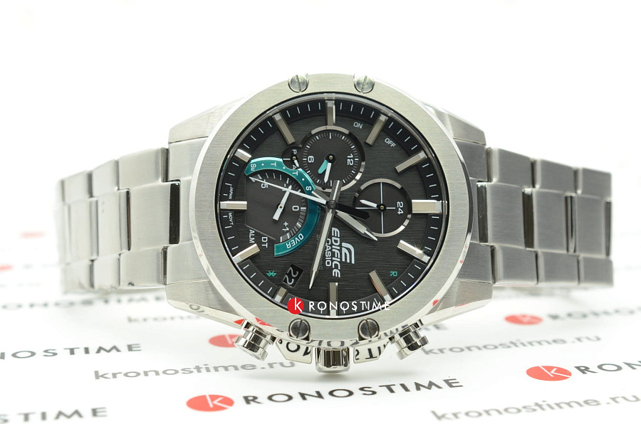 Часы Casio Edifice EQB-1000D-1A — нержавеющая сталь, мужские