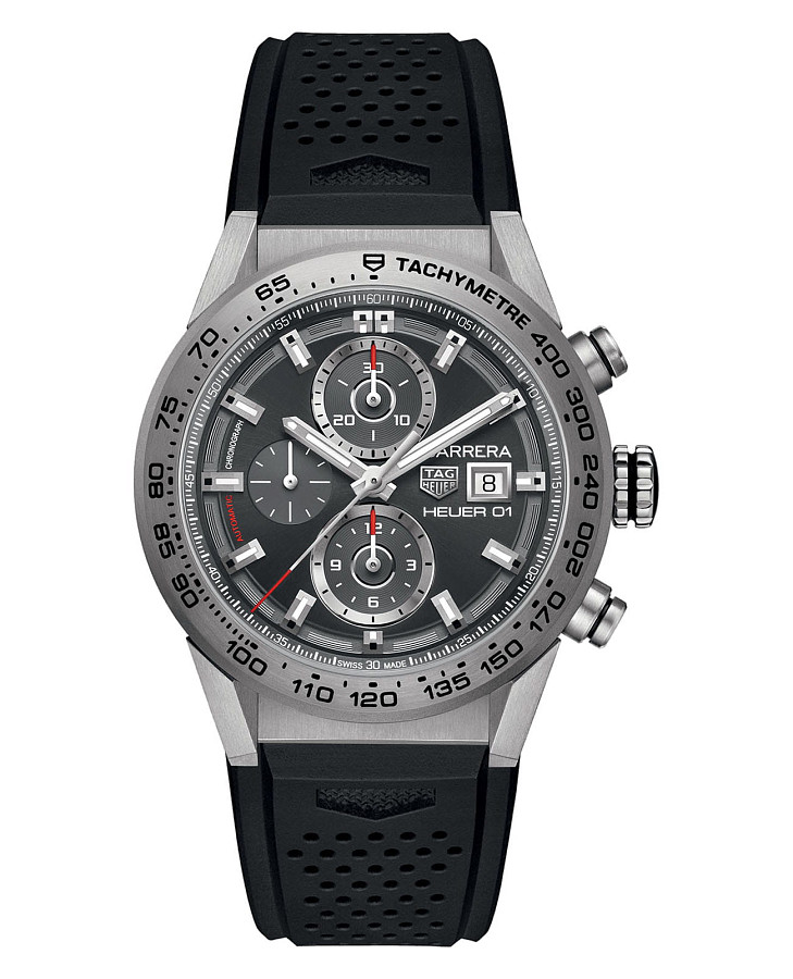 Часы TAG Heuer Carrera CAR208Z.FT6046 — мужские, серый