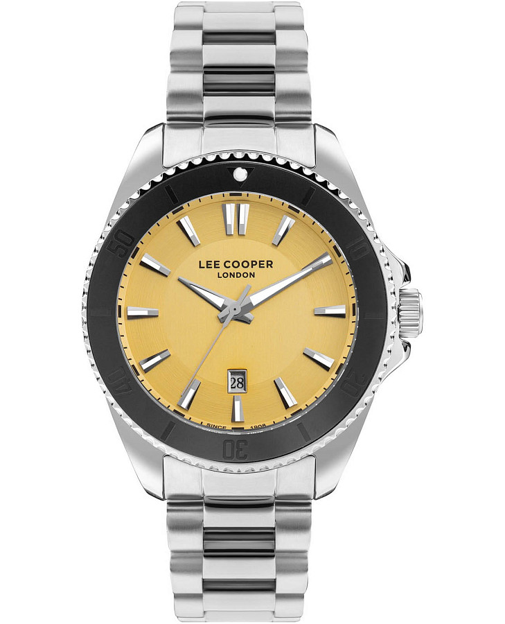 Часы Lee Cooper LC07841.310 — мужские, желтый