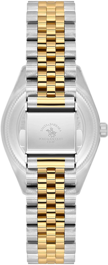 Часы Santa Barbara Polo & Racquet Club Unique SB.1.10643-6 — нержавеющая сталь с ip-покрытием, женские