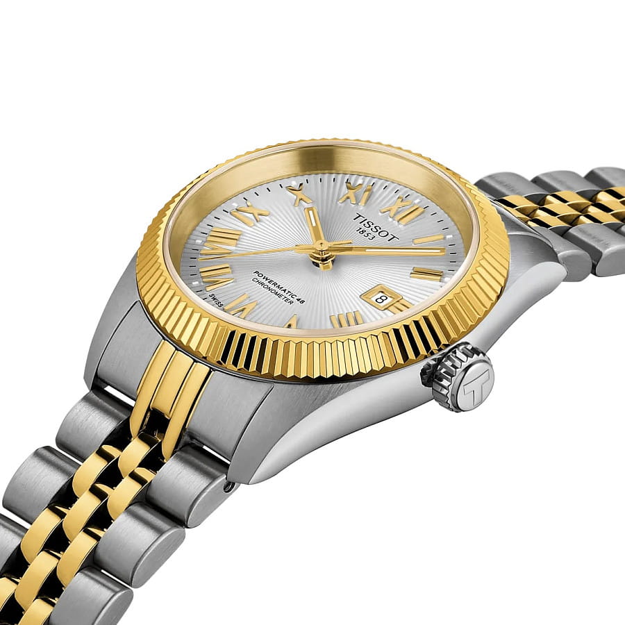 Часы Tissot Ballade 30mm T156.208.22.033.01 — нержавеющая сталь с pvd-покрытием, женские