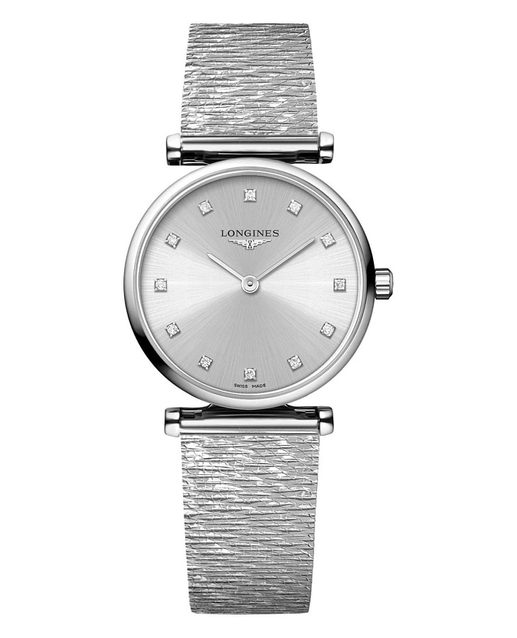Часы Longines La Grande Classique L4.209.4.74.6 — женские, серебристый