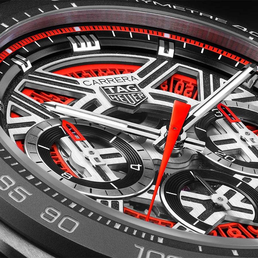 Часы TAG Heuer Carrera Chronograph Extreme Sport CBU2082.FT6275 — титан, Швейцария
