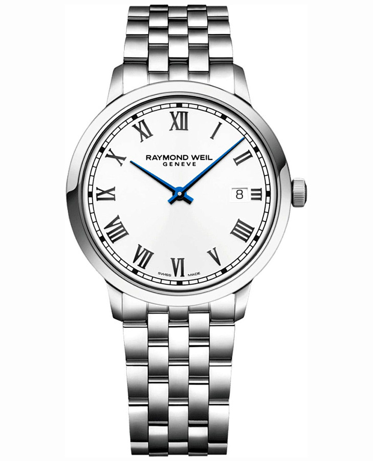 Часы Raymond Weil Toccata Classic 5485-ST-00359 — мужские, белый
