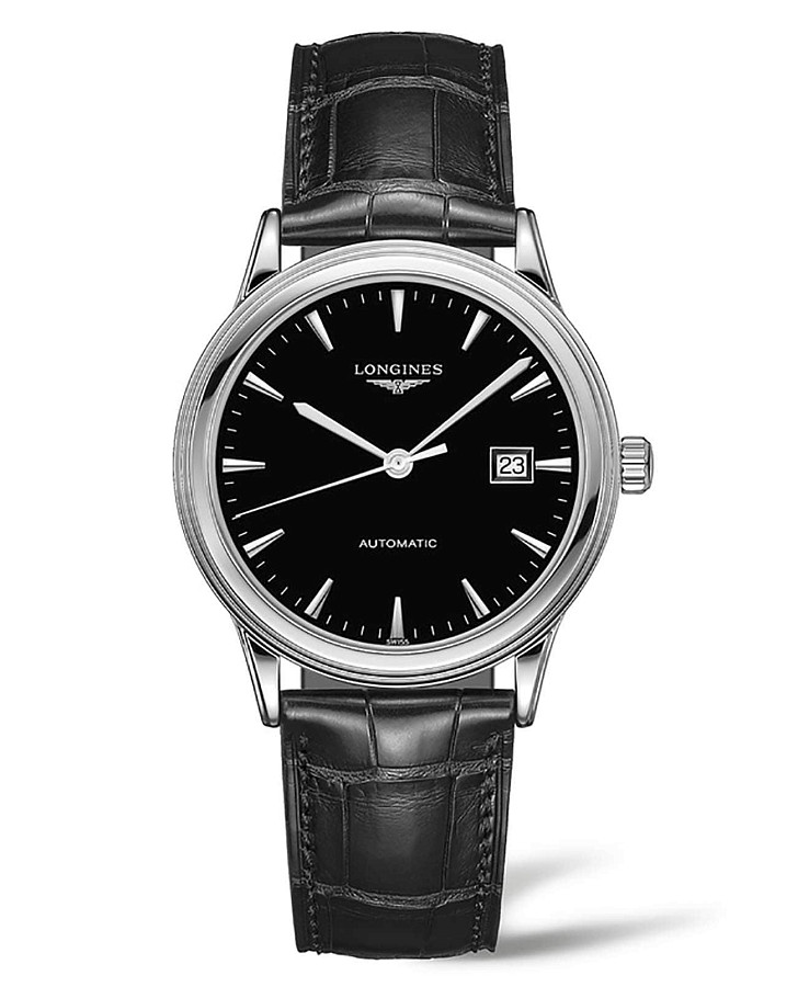 Часы Longines Flagship L4.984.4.52.2 — мужские, черный