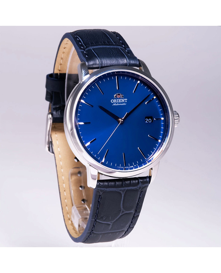 Часы Orient Classic Automatic RA-AC0E04L (RN-AC0E04L) — синий, металл сталь