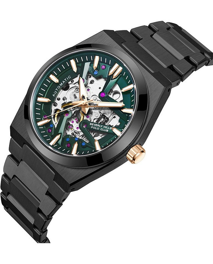 Часы Beverly Hills Polo Club BP3731X.070 — механические, сталь металл