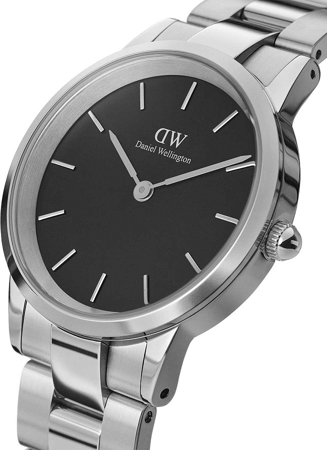 Часы Daniel Wellington Iconic Link DW00100342 — кварцевые, сталь металл