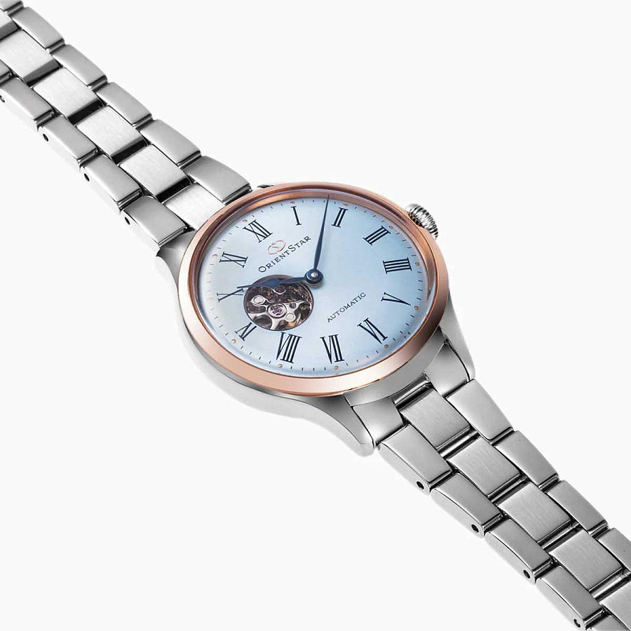 Часы Orient Star RE-ND0020L — голубой, сталь металл