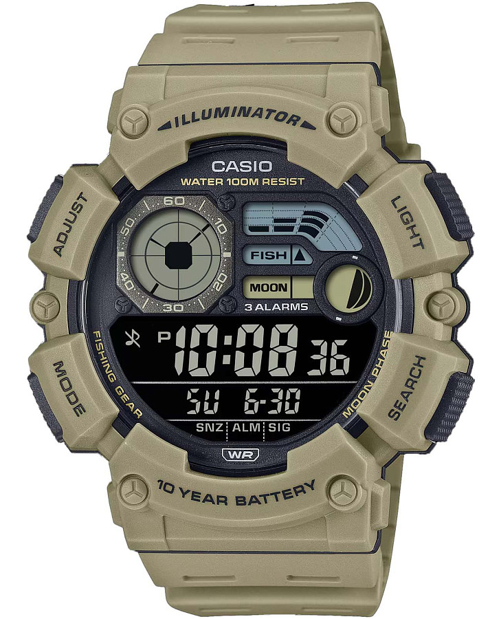 Часы Casio Collection WS-1500H-5BV — мужские