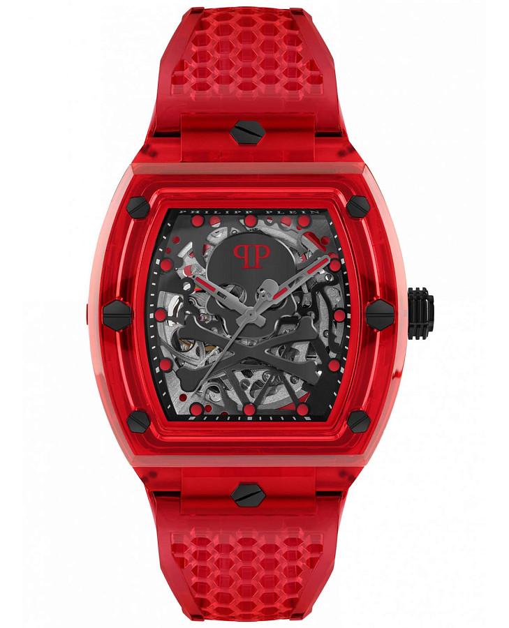 Часы Philipp Plein $keleton Crystal PWPTA0224 — мужские, черный