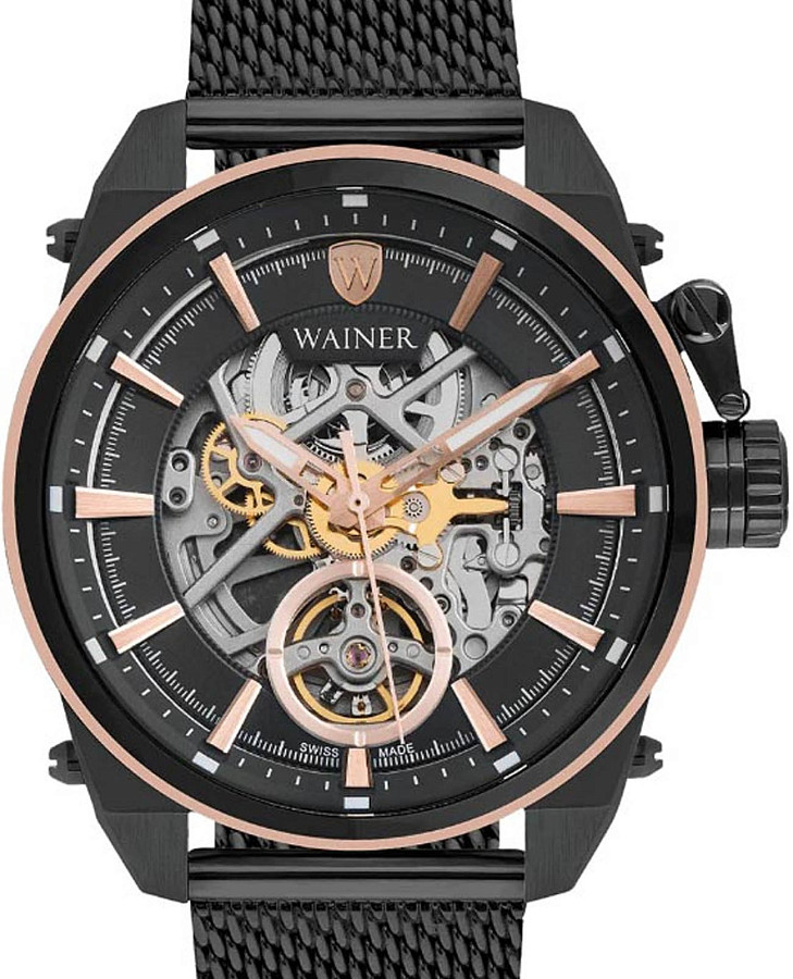Часы Wainer Iconic WA.25988-B — механические, сталь