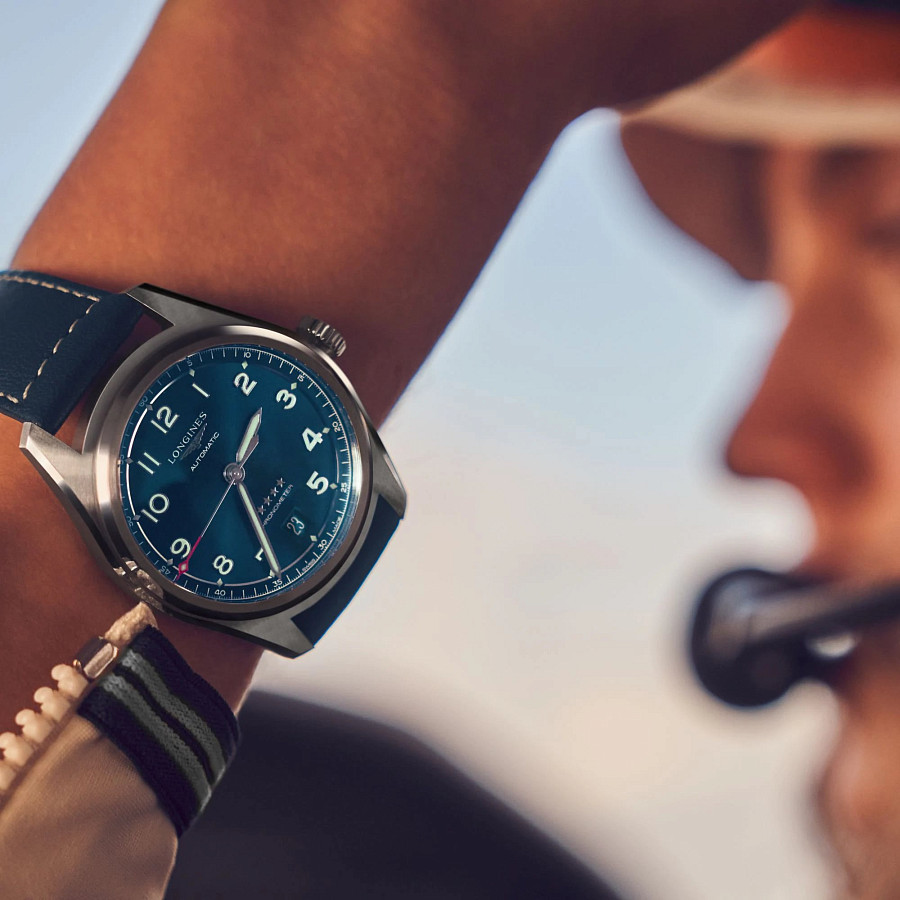 Часы Longines Spirit L3.410.4.93.0 — механические, Швейцария, мужские