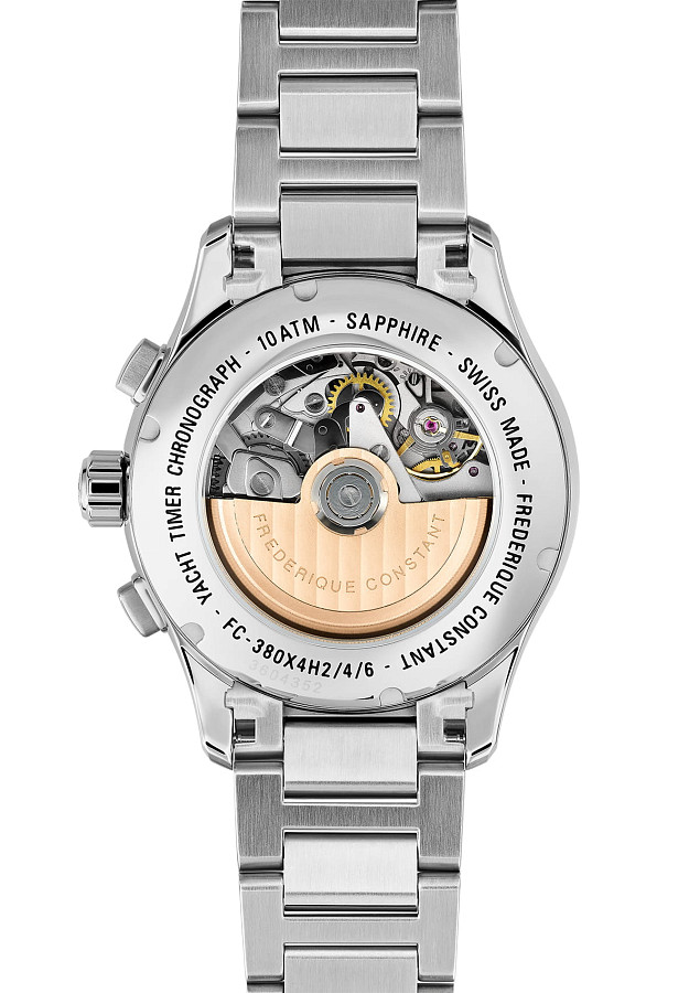 Часы Frederique Constant Yacht Timer Regatta Countdown FC-380GT4H6B — металл сталь, Швейцария