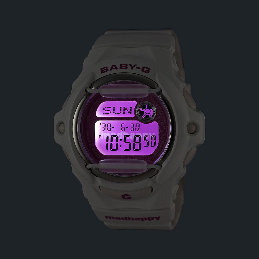 Часы Casio Baby-G BG-169MH-7 — пластик, женские