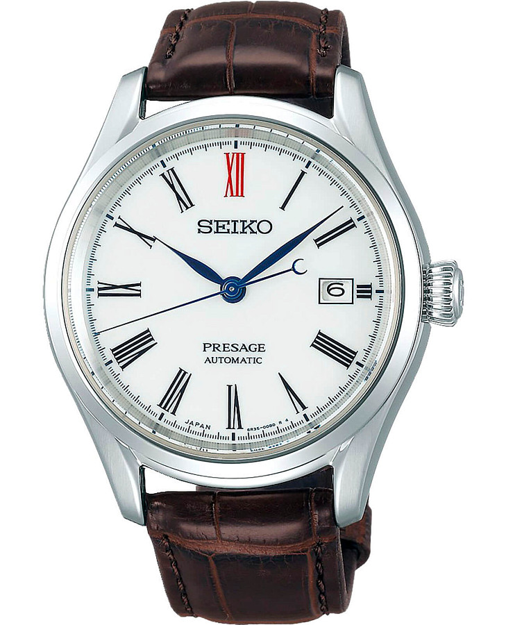 Часы Seiko Presage SPB095J1 — мужские, белый