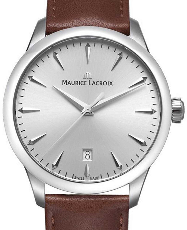 Часы Maurice Lacroix 1975 751007-SS001-130-3 — кварцевые, сталь металл