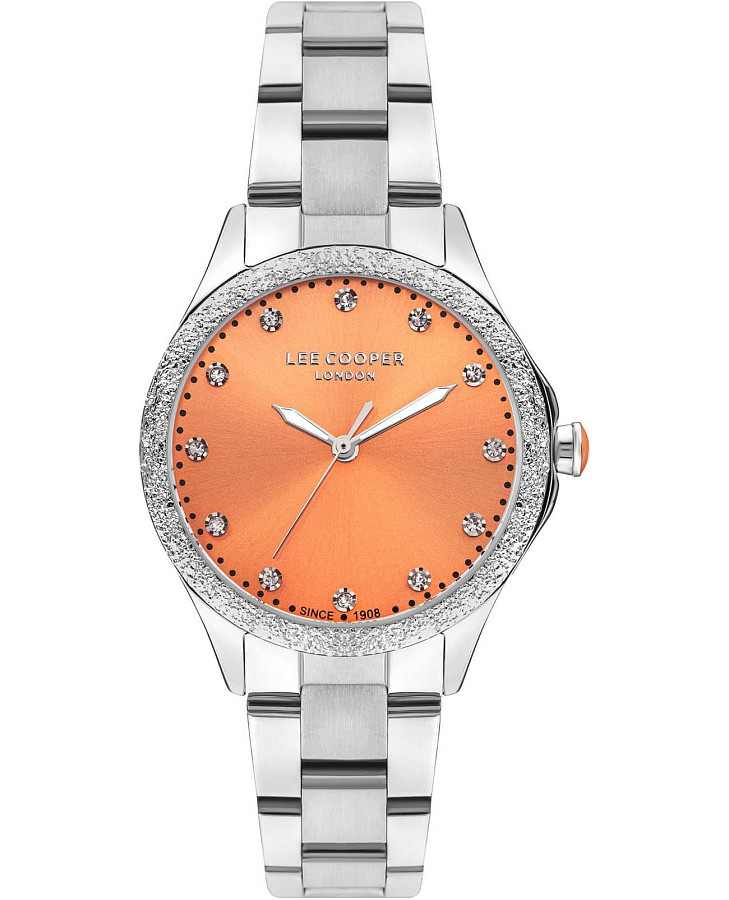 Часы Lee Cooper LC07840.380 — женские, оранжевый