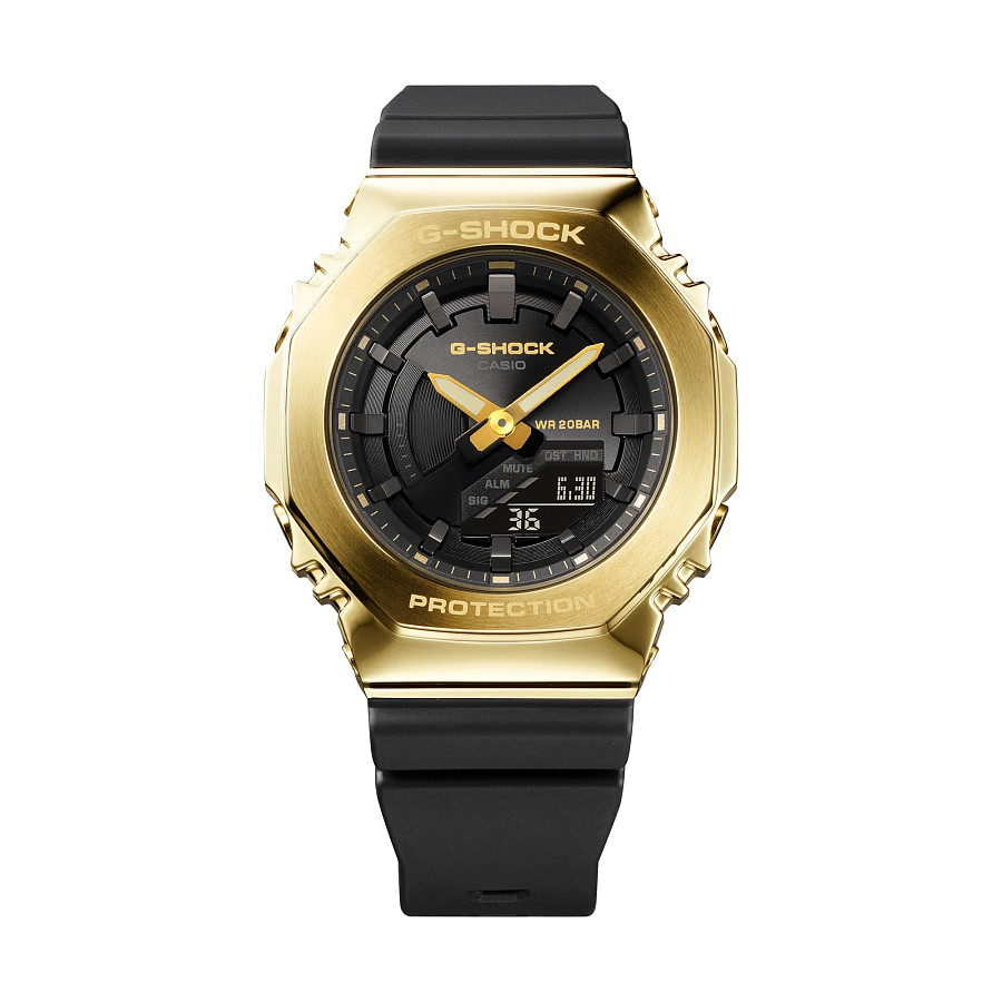 Часы Casio G-Shock GM-S2100GB-1ADR (GM-S2100GB-1A) — электронные, Япония, мужские