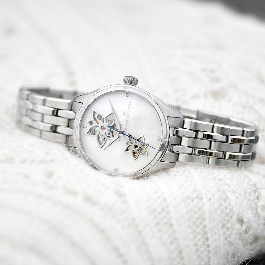 Часы Hamilton Jazzmaster Open Heart Auto H32115192 — сталь металл, Швейцария