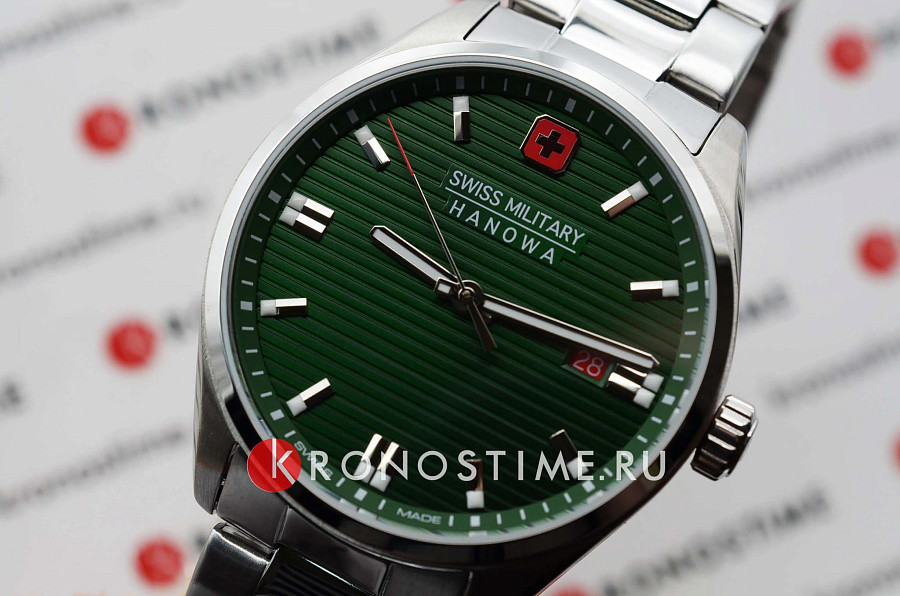 Часы Swiss Military Hanowa Roadrunner SMWGH2200105 — кварцевые, металл сталь