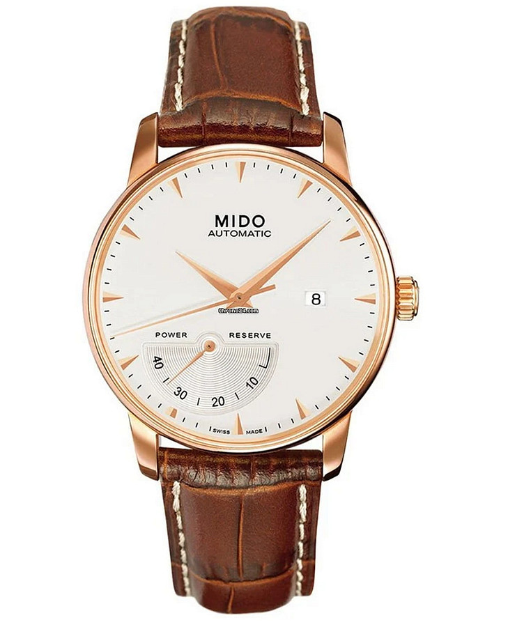 Часы Mido Baroncelli M8605.3.11.8 — мужские, белый