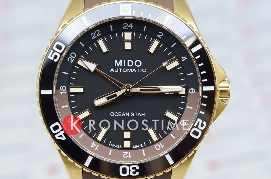 Часы Mido Ocean Star GMT M026.629.37.291.00 — металл сталь, Швейцария