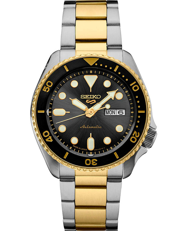 Часы Seiko 5 Sports SRPK22 — механические, сталь металл