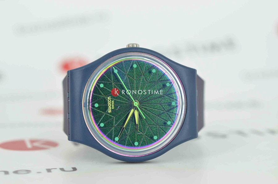 Часы Swatch Gent Biosourced Standard SO28N117 — пластик, Швейцария