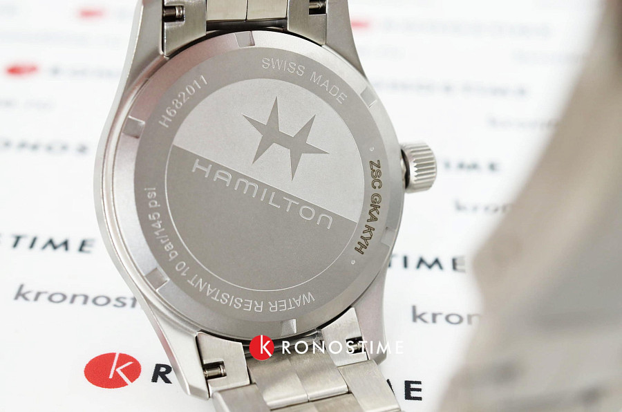 Часы Hamilton Khaki Field Quartz H68411133 — нержавеющая сталь, мужские