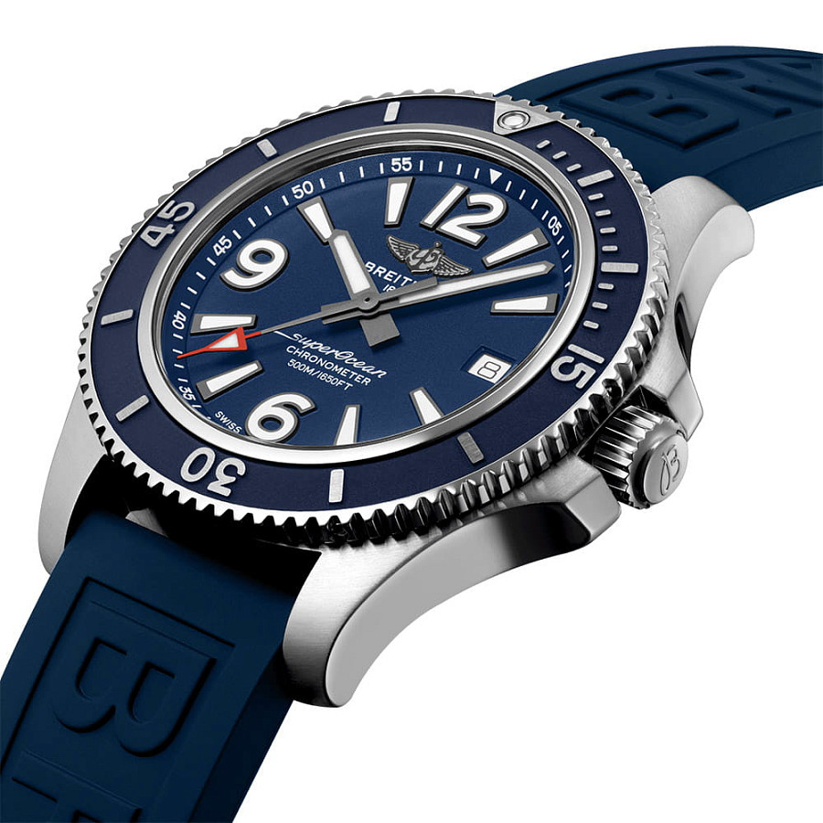 Часы Breitling Superocean Automatic 42 A17366D81C1S2 — механические, сталь металл