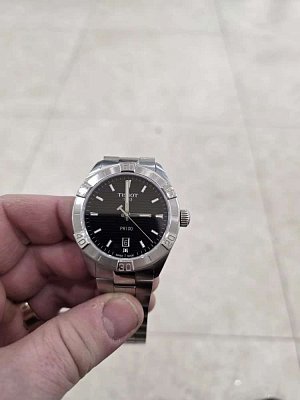 Фото покупателя: Швейцарские наручные часы Tissot PR 100 Sport Gent T101.610.11.051.00 с хронографом