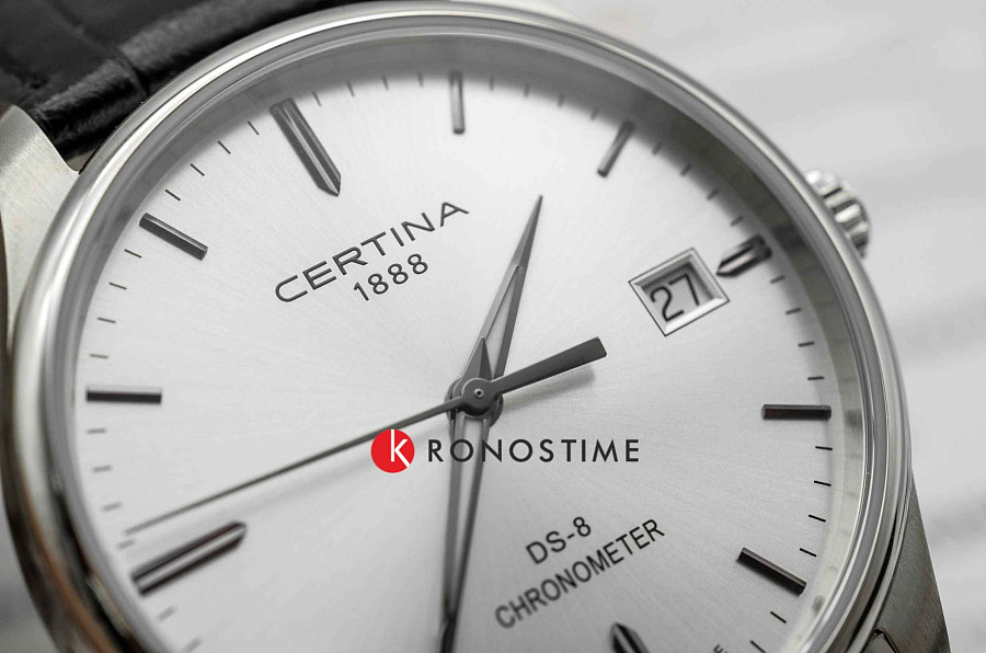 Часы Certina DS-8 C033.451.16.031.00 — металл сталь, Швейцария