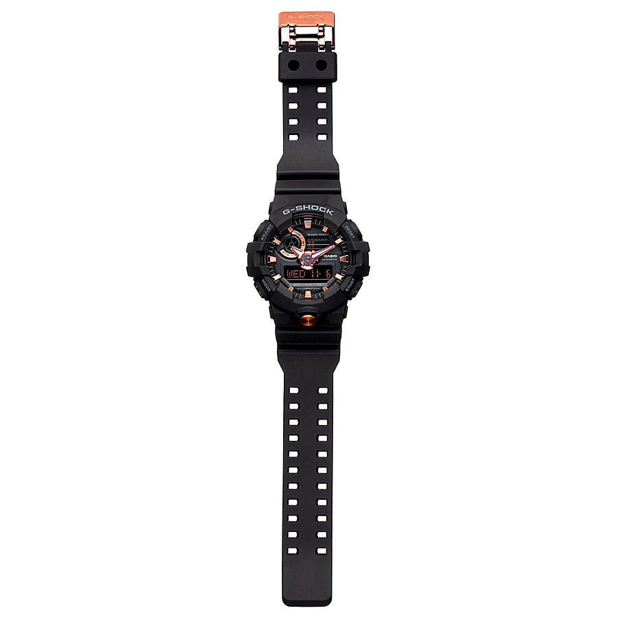 Часы Casio G-Shock GA-710B-1A4 — черный, пластик