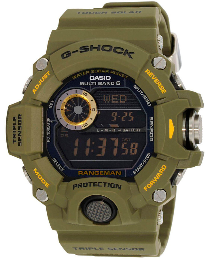 Часы Casio G-Shock GW-9400-3E — мужские, черный