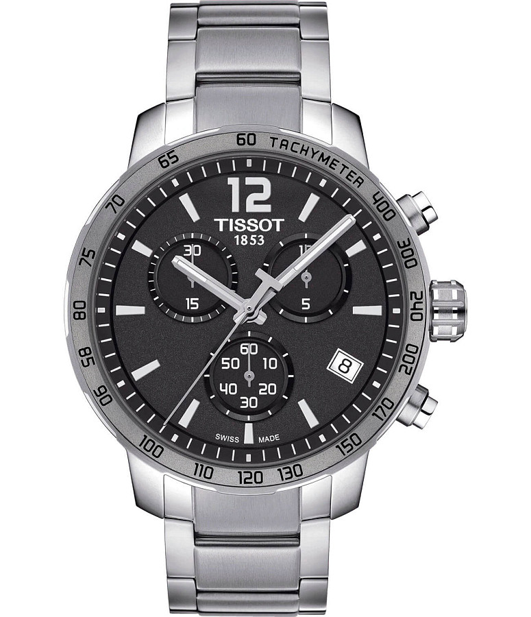 Часы Tissot T-Sport Quickster T095.417.11.067.00 — мужские, серый