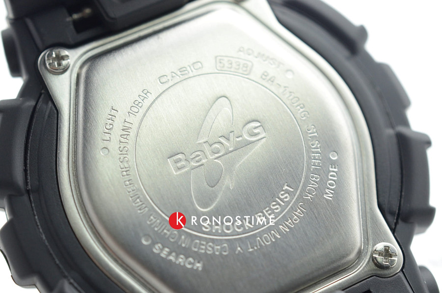 Часы Casio Baby-G BA-110RG-1AER — кварцевые, пластик