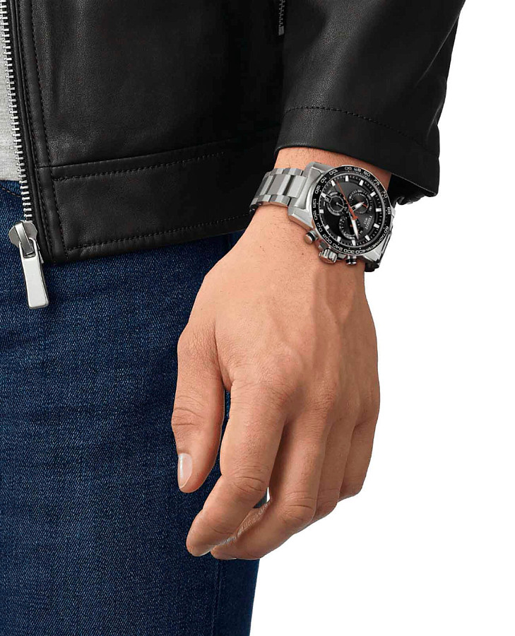 Часы Tissot SuperSport Chrono T125.617.11.051.00 — кварцевые, сталь металл