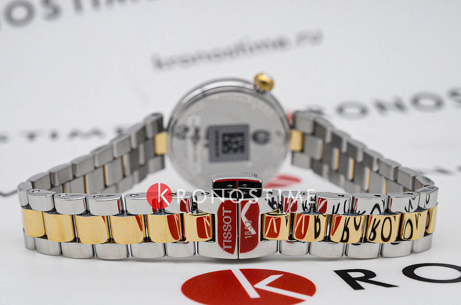 Часы Tissot Desir 28mm T152.010.22.118.01 — нержавеющая сталь с pvd-покрытием, женские