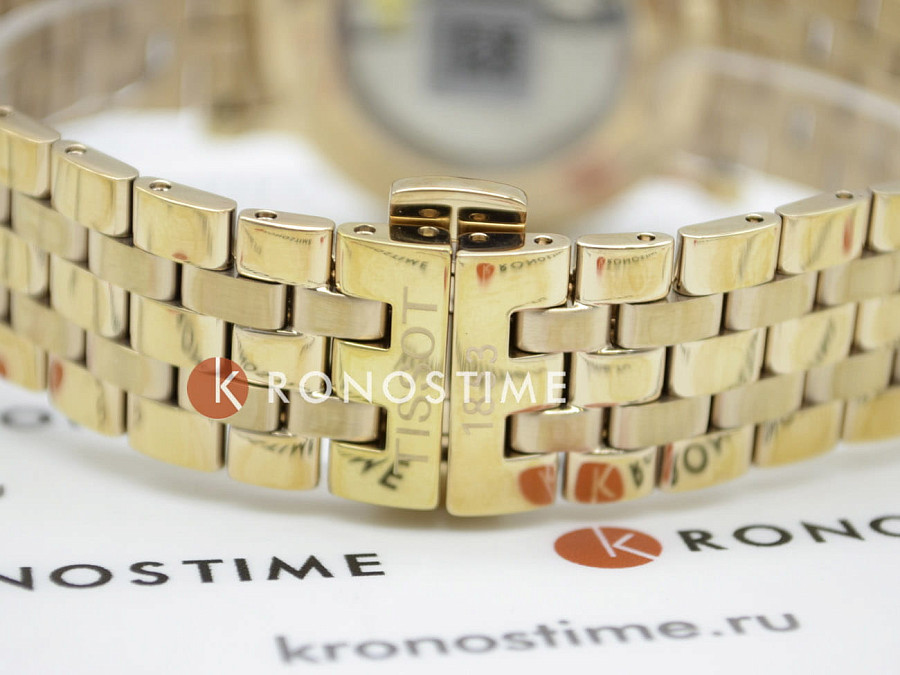 Часы Tissot Carson Powermatic 80 T122.407.33.031.00 — мужские, сталь c pvd покрытием