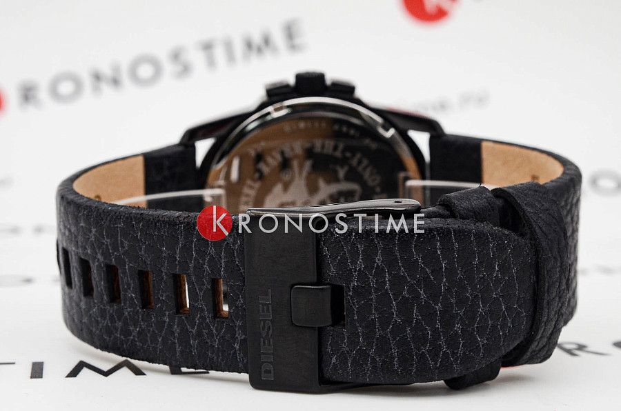 Часы Diesel MS9 Chrono DZ1657 — кожаный, мужские
