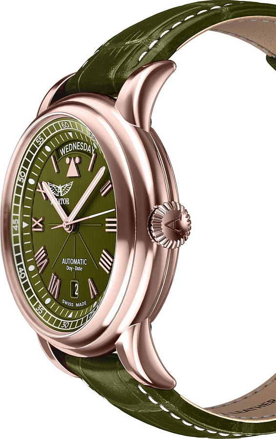 Часы Aviator Douglas Day-Date V.3.35.2.279.4 — артикул V.3.35.2.279.4