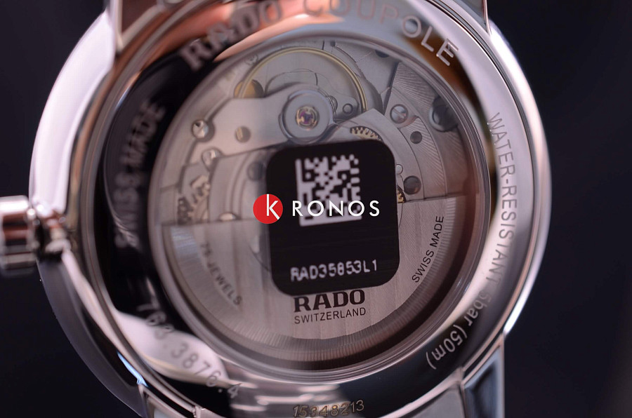 Часы Rado Coupole Classic Automatic R22876203 — мужские, нержавеющая сталь