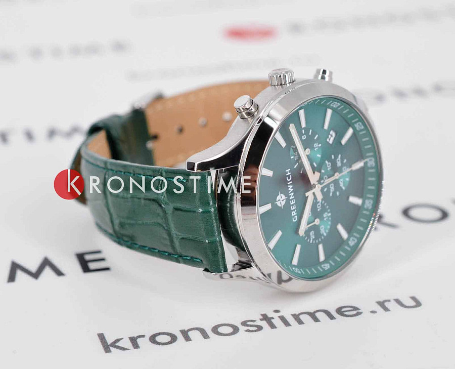 Часы Greenwich Skipper GW 043.17.37 — кожаный, мужские