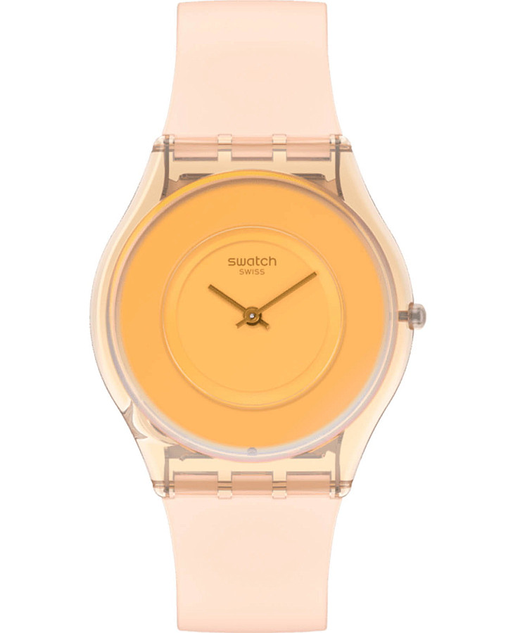 Часы Swatch Skin Classic Biosourced SS08P102 — женские, оранжевый
