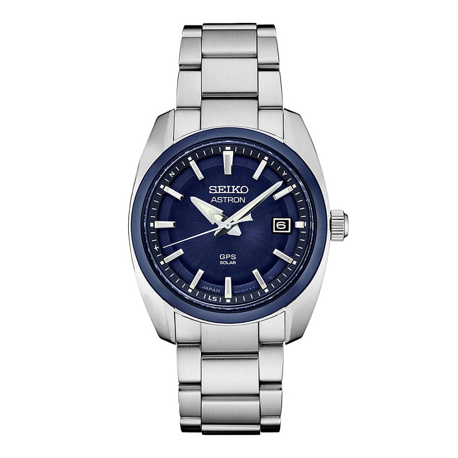 Часы Seiko Astron GPS Solar SSJ003J1 — нержавеющая сталь, мужские