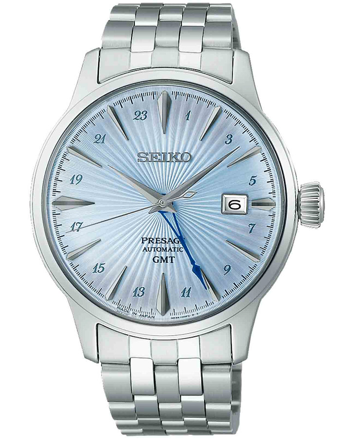 Часы Seiko Presage Cocktail Time SSK037J1 — мужские, голубой