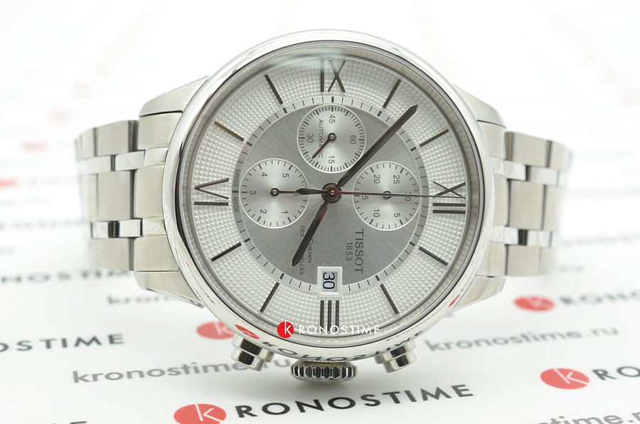 Часы Tissot Chemin des Tourelles Chronograph T099.427.11.038.00 — мужские, нержавеющая сталь