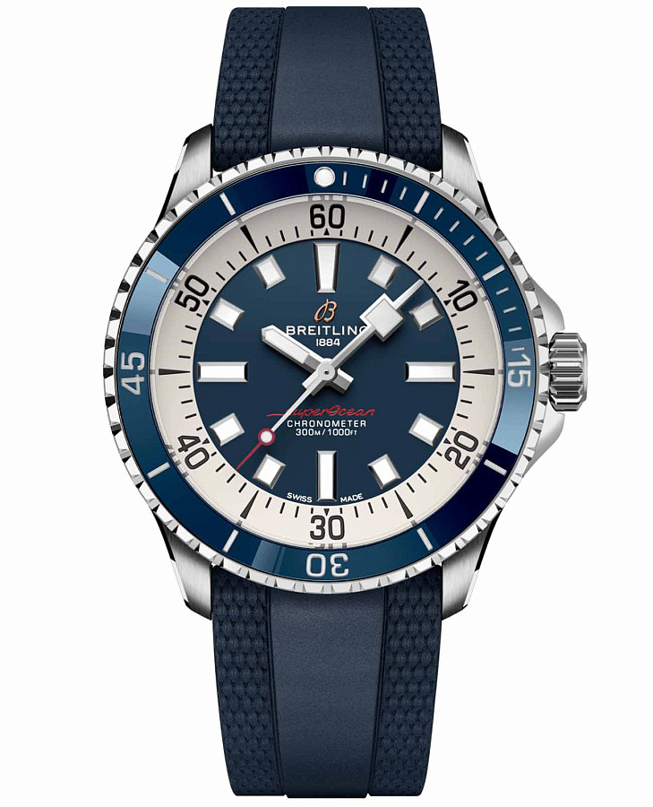 Часы Breitling Superocean Automatic 42 A17375E71C1S1 — мужские, антрацитовый